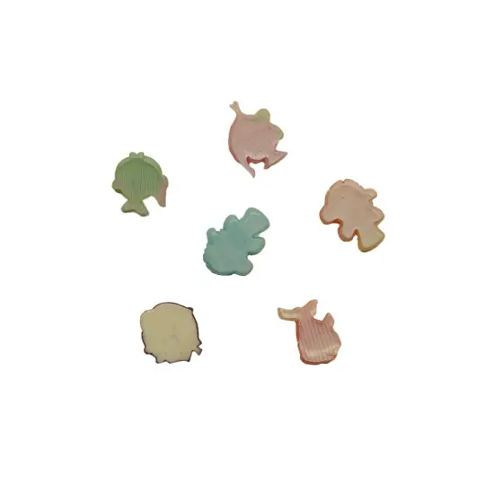 Buttons Galore Flatback Embellishments - Aquarium Fish - 18 Pieces {2}