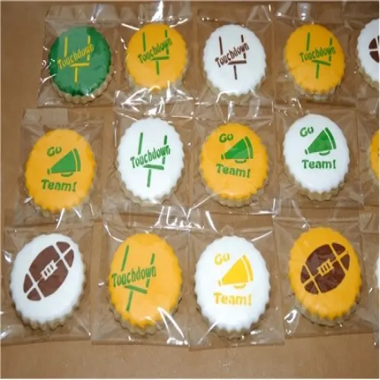 Small Sports Ball Cookie Stencils: Basketball, Golf, Soccer, Baseball | C219 by Designer Stencils | {3}