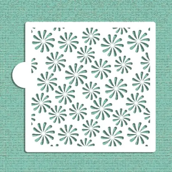 Candy Swirls Cookie & Craft Stencil | CM033 by Designer Stencils | Cookie Stencils for Royal Icing, Airbrush, Dusting Powder | {3}