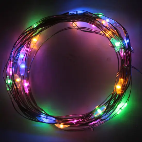 Perfect Holiday 100 LED String Light Copper Wire Multicolor {1}