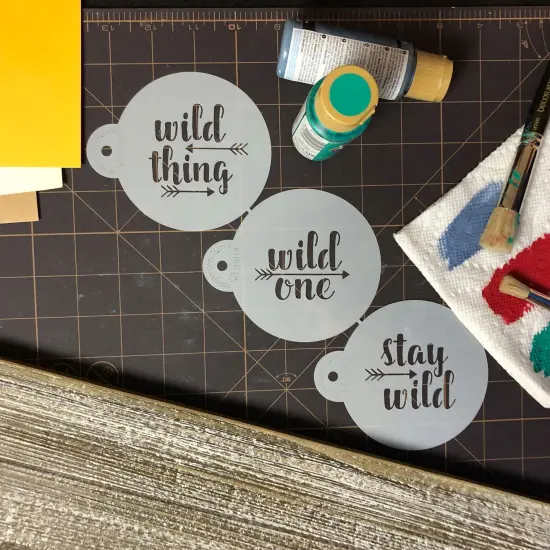 Wild Thing Cookie Stencil Set | C1011 by Designer Stencils | Cookie Decorating Tools | {4}