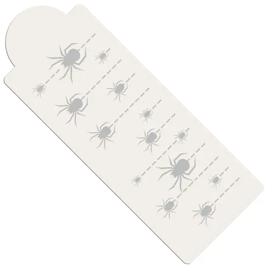 Hanging Spiders Cake Stencils | C1076 by Designer Stencils | Stencils for Royal Icing, Airbrush, Dusting Powder | {3}