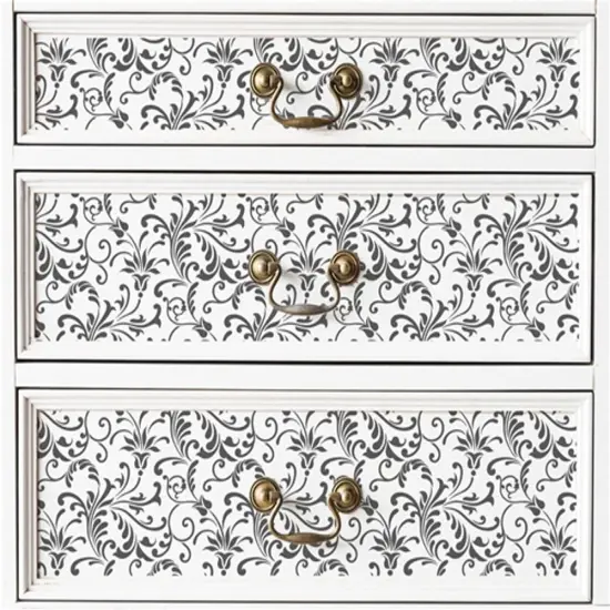 Floral Swirl All Over Embossing 12 x 12 Stencil | FS034 by Designer Stencils | Pattern Stencils | {2}