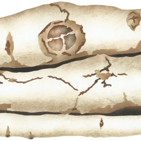 Fireplace Logs Wall Stencil | 2498 by Designer Stencils | Reusable Art Craft Stencils for Painting on Walls, Canvas, Wood | Reusable Plastic Paint Stencil for Home Makeover | Easy to Use & Clean Art Stencil {2}