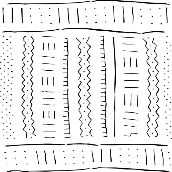 Mudcloth All Over Embossing 12 x 12 Stencil | FS022 by Designer Stencils | Pattern Stencils | Reusable Stencils for Painting on Wood, Wall, Tile, Canvas, Paper, Fabric, Furniture, Floor | Try Instead of a Wallpaper | Easy to Use & Clean {1}