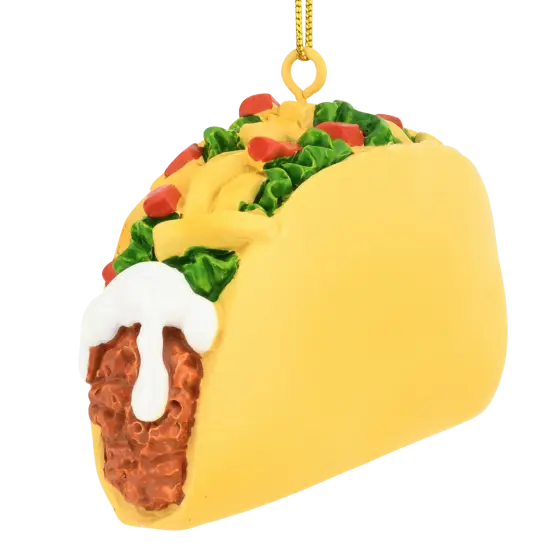 Tree Buddees Taco Food Christmas Ornament {1}