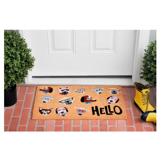 Dog Fashion Doormat {2}