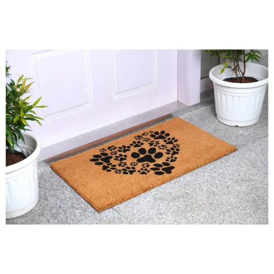 Heart Paws Doormat {3}