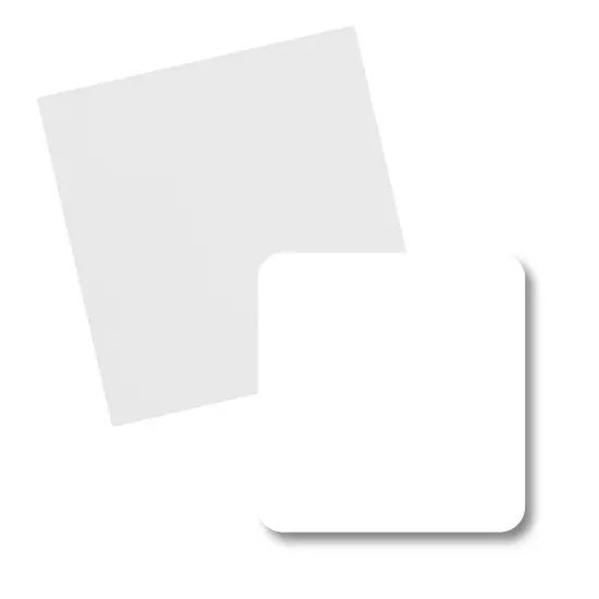 Precut Butcher Paper Sheets for Sublimation & Heat Press Crafts, (X-Large, 4.75 in x 4.75 in), White, Uncoated {3}