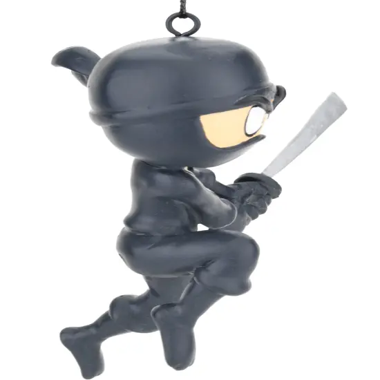Tree Buddees Ninja Kid with Sword Christmas Ornament {5}
