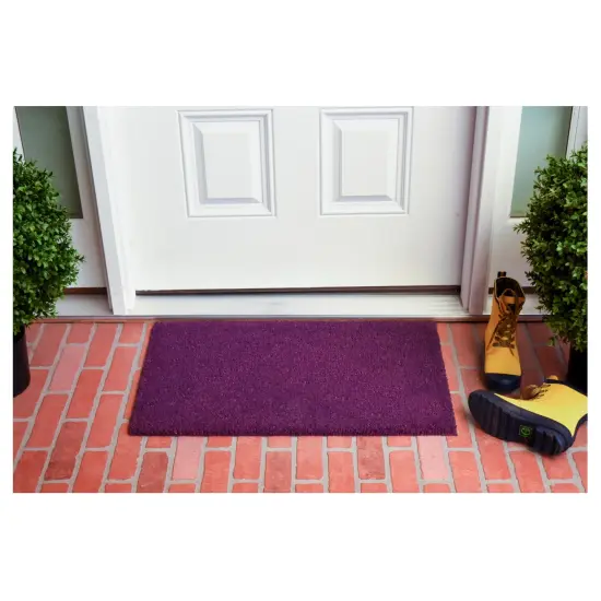 Collins Purple Pastel Doormat {3}