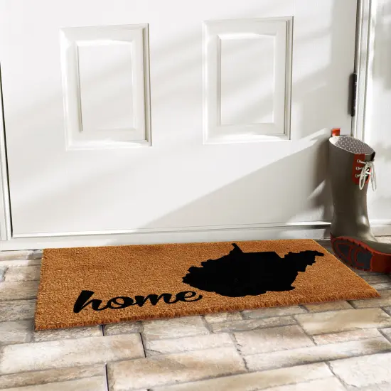 West Virginia Doormat {2}