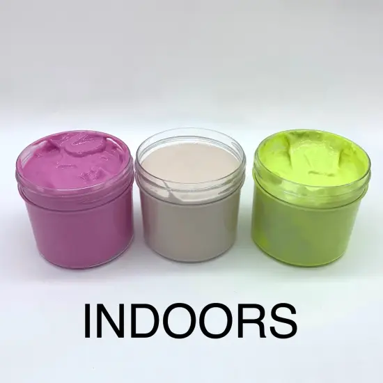 Color Changing Sun UV Activated Photochromic Fabric Paint DIY Color Changing Shoes TShirts White-violet {2}