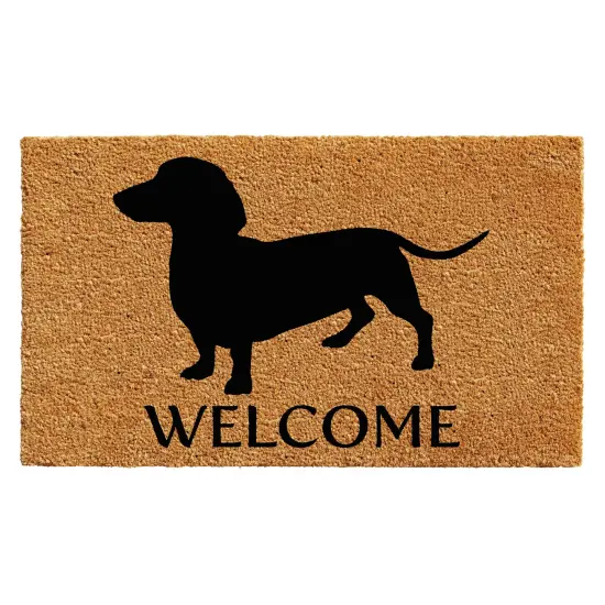 103031729 Dachshund Doormat {2}