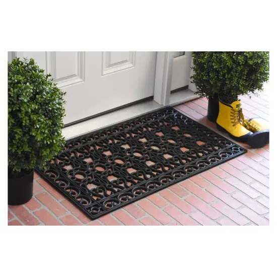 Garrisons Gate Rubber Doormat {3}