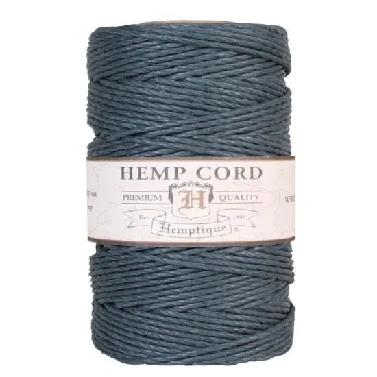 Hemptique 1.8mm #48 Hemp Cord Spools Jewelry Bracelet Making Crafting Scrapbooking Bookbinding Mixed Media Crocheting Macrame Gift Wrapping Outdoor Gardening Emerald {1}