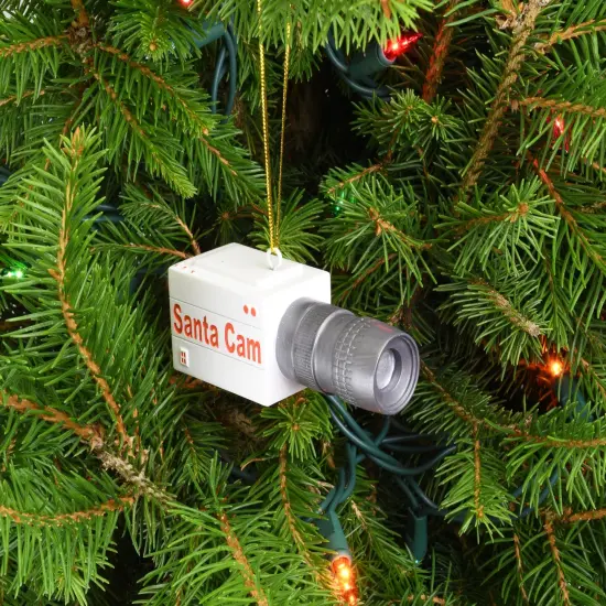 Santa Cam Lens for Kids Christmas Tree Ornaments {6}