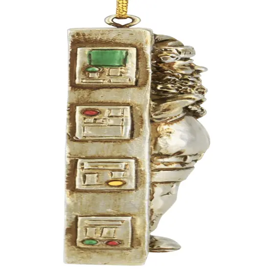 Santa Frozen in Carbonite Funny Parody Christmas Ornament {6}