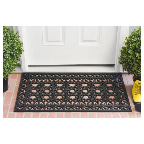 Garrisons Gate Rubber Doormat {4}