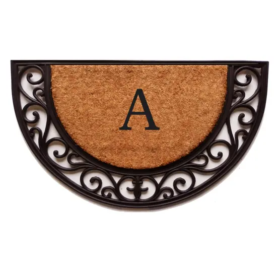 Plantation Arch Monogram Doormat {2}