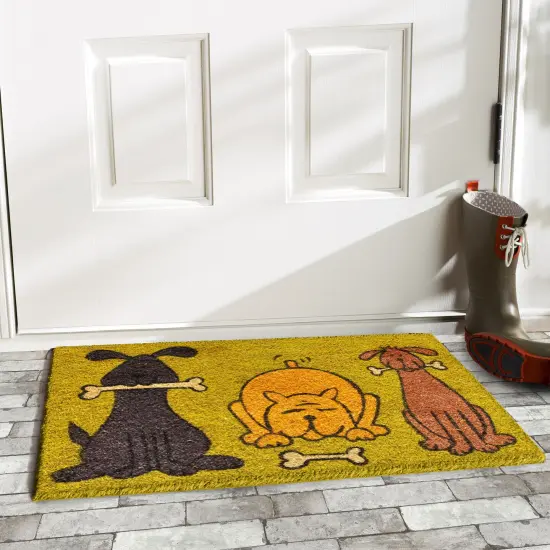 Doggie Fun Doormat {2}