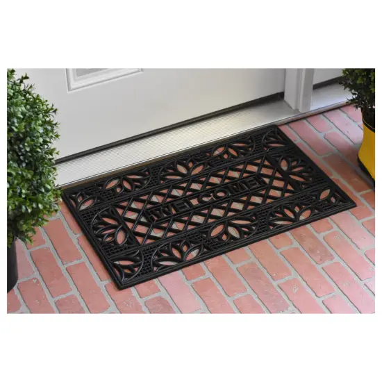 Clementine Rubber Doormat {4}