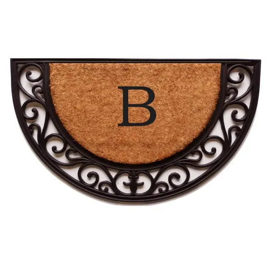 Plantation Arch Monogram Doormat {1}