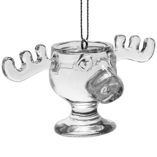 Moose Mug Christmas Ornament {1}