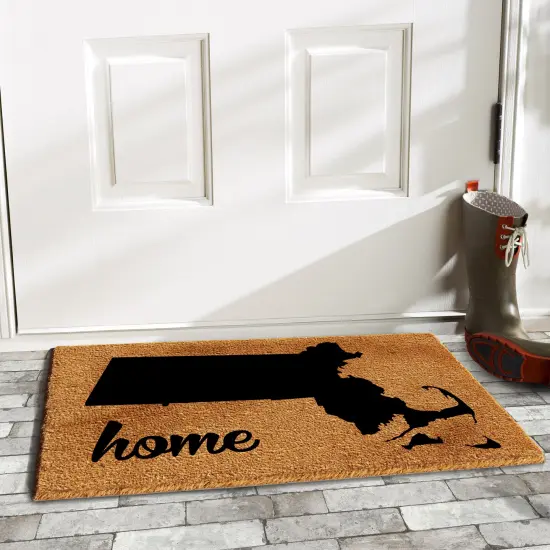 Massachusetts Doormat {3}