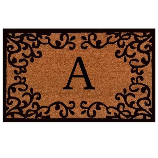 Chateaux Monogram Doormat {1}