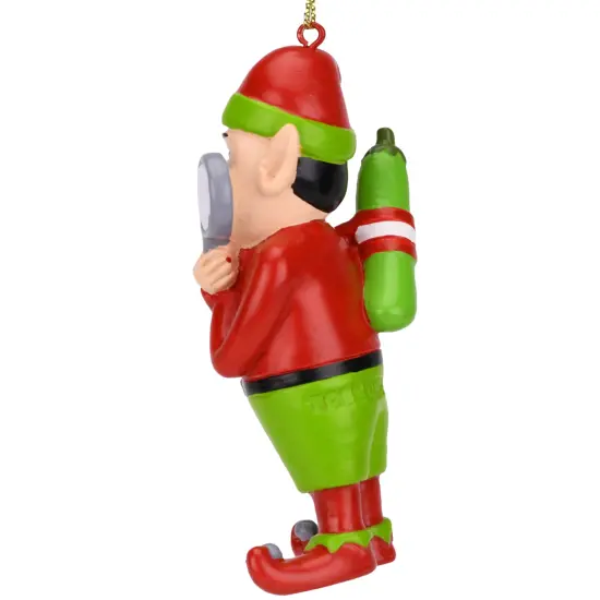 Elf Searching for The Christmas Pickle Ornament {4}