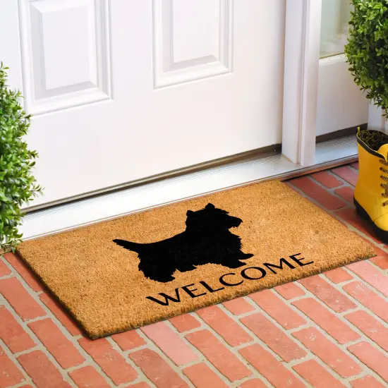 West Highland Terrier Doormat {3}