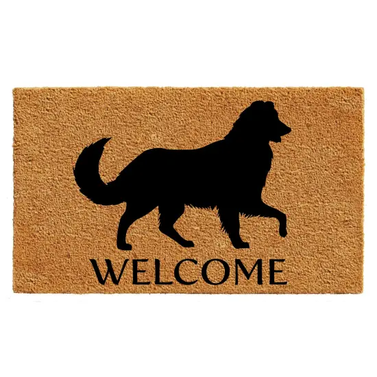 105621729 Australian Shephard Doormat {1}