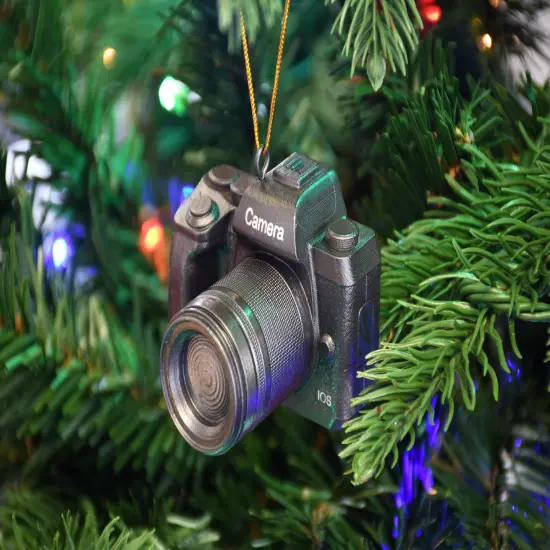 DSLR Camera Christmas Ornament {6}