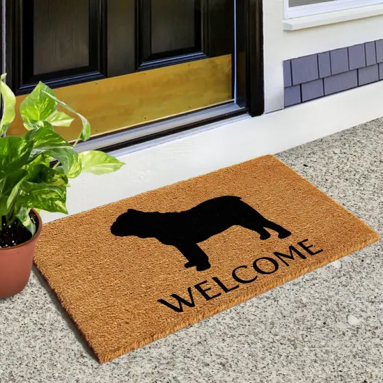 102991729 Bulldog Doormat {3}