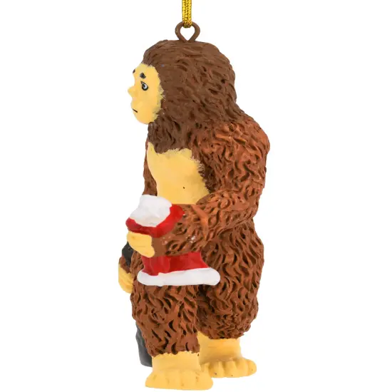 Bigfoot-Yeti Sasquatch Christmas Ornament {3}