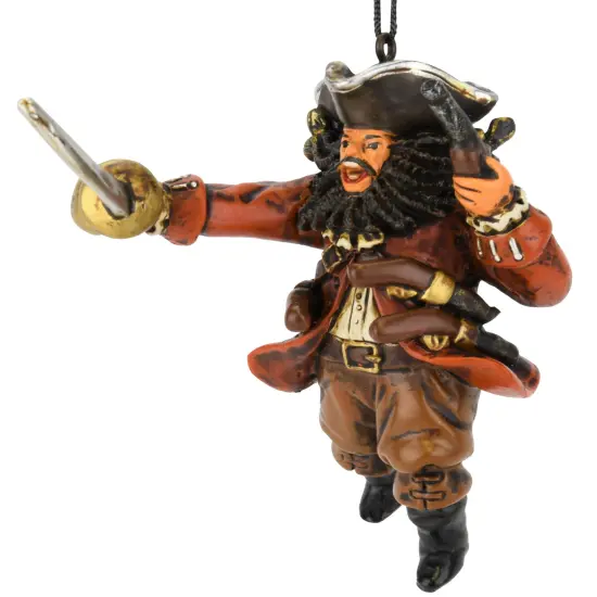 Blackbeard The Pirate Halloween / Christmas Ornaments {3}