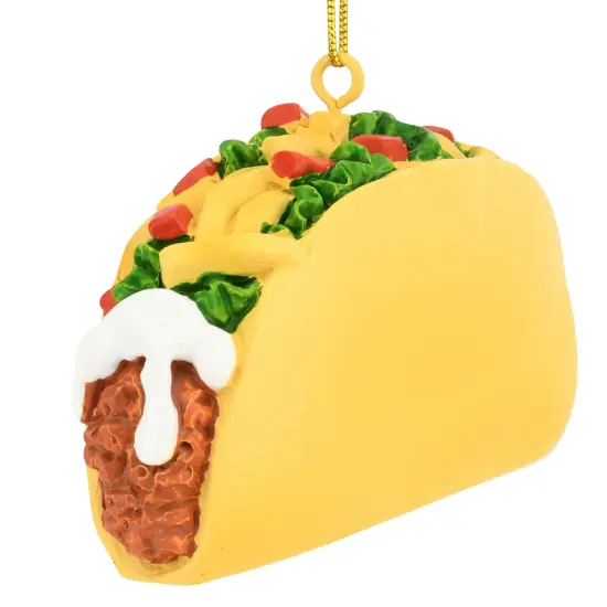 Tree Buddees Taco Food Christmas Ornament {5}