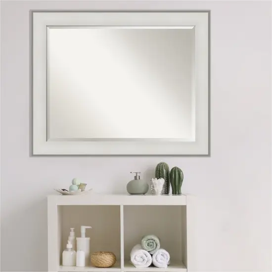 Beveled Bathroom Wall Mirror, Imperial Frame {5}