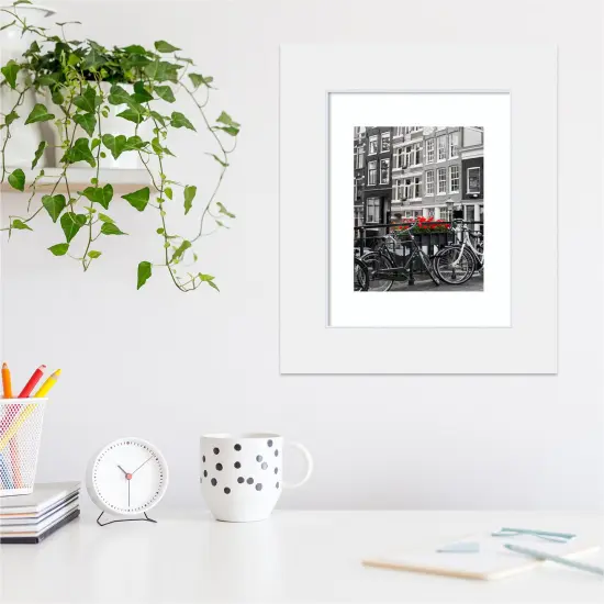 Corvino Wood Picture Frame Corvino White {4}