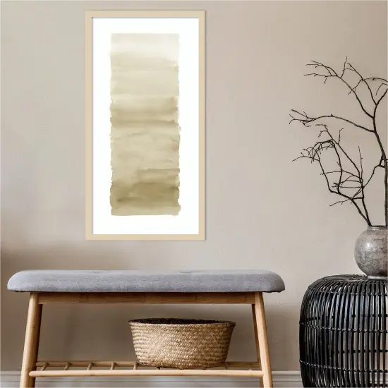 Cream Blend by Allie Corbin Wood Framed Wall Art Print {4}