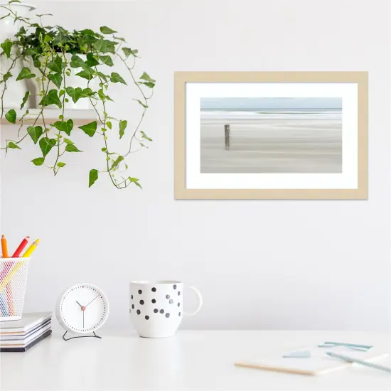 Steadfast Shoreline by Greetje van Son Wood Framed Wall Art Print {4}