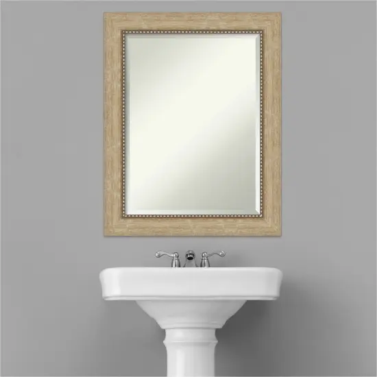 Beveled Bathroom Wall Mirror, Astor Frame {6}