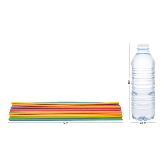 Assorted Colors Wooden Dowels, 12"x 3/16" Thick, Pack of 25 | Woodpeckers {5}