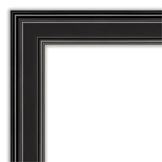 Amanti Art Ridge Picture Frame Ridge Black {3}