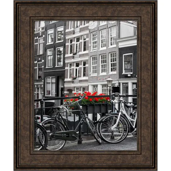 Amanti Art Ridge Picture Frame Ridge Bronze {1}