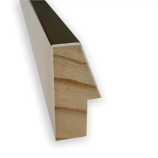 Petite Bevel Wood Wall Mirror, Lucie Frame Lucie Champagne {2}