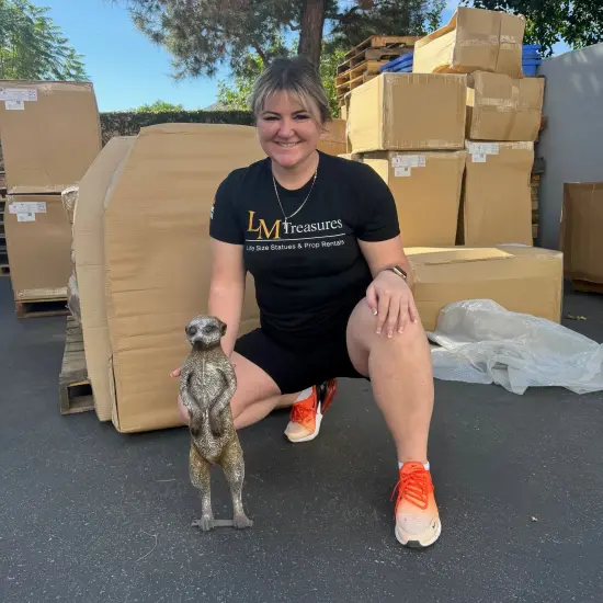 Meerkat Life Size Statue {3}
