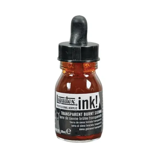 Liquitex&reg; Professional Acrylic INK!, 1oz.Transparent Burnt Sienna {1}