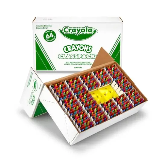 Crayola&reg; Crayon Classpack&reg;, Set of 832 {4}
